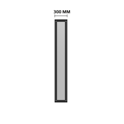300MM WIDE